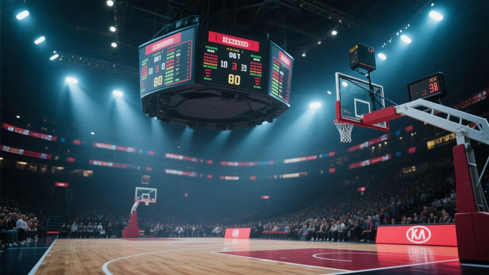 中国篮球赛事直播氛围