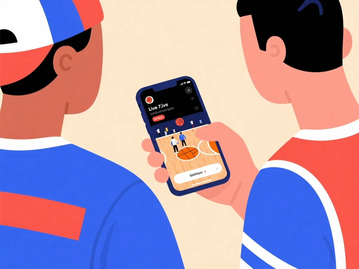 中国篮球球迷使用App接收赛事提醒